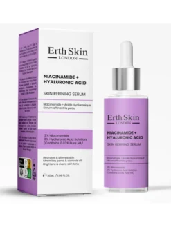 Erthskin London NIACINAMIDE + KWAS HIALURONOWY Serum