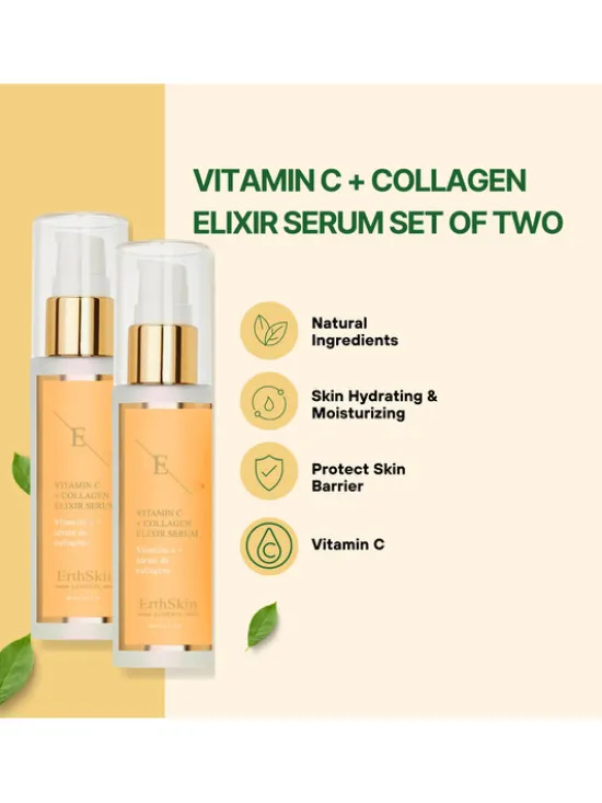 Erthskin London 2xWITAMINA C + KOLAGEN ELIXIR Serum