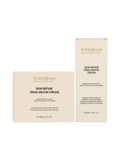 Erthskin London Zestaw Snail Repair 50 ml + 60 ml Serum