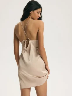 Esotiq Koszula nocna 45220 Beżowy Regular Fit