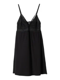 Esotiq Koszula nocna 45997 Czarny A-Line Fit
