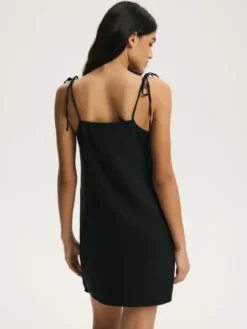Esotiq Koszula nocna 45222 Czarny Regular Fit