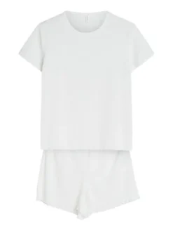 Esotiq Piżama 45994 Biały Regular Fit