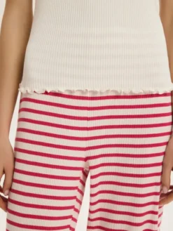 Esotiq Piżama 44637 Czerwony Regular Fit