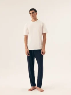 Esotiq Piżama 43030 Granatowy Regular Fit