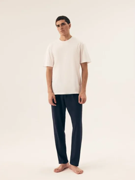 Esotiq Piżama 43030 Granatowy Regular Fit