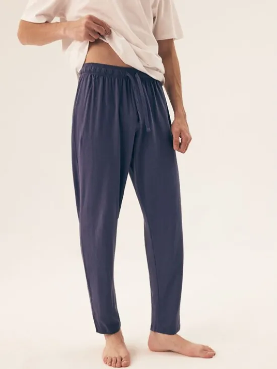 Esotiq Piżama 43030 Granatowy Regular Fit