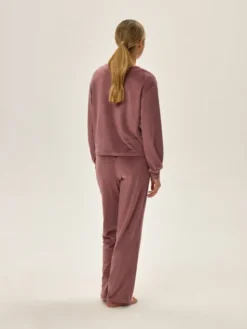 Esotiq Piżama 42088 Różowy Regular Fit