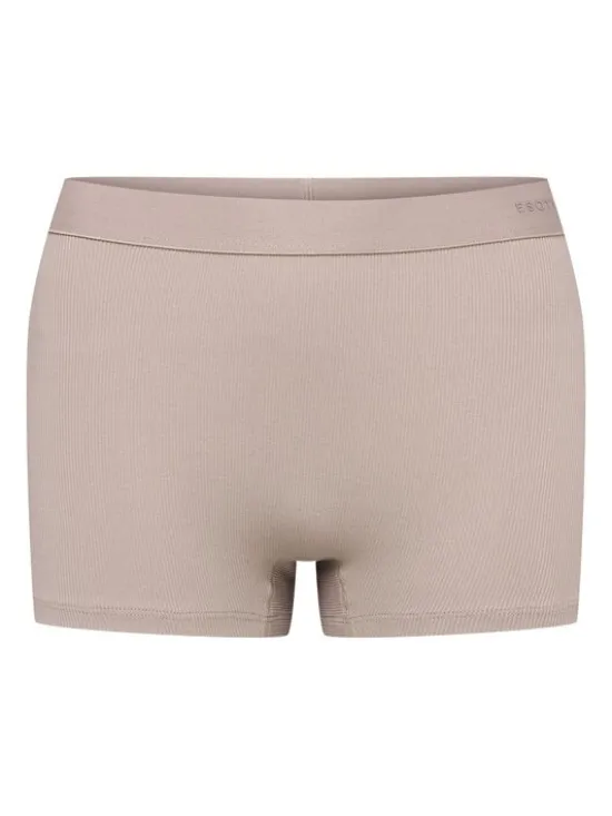 Esotiq Szorty materiałowe 43092 Beżowy Regular Fit