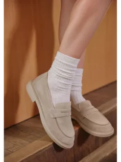 Estro Loafersy ER00117127 Beżowy