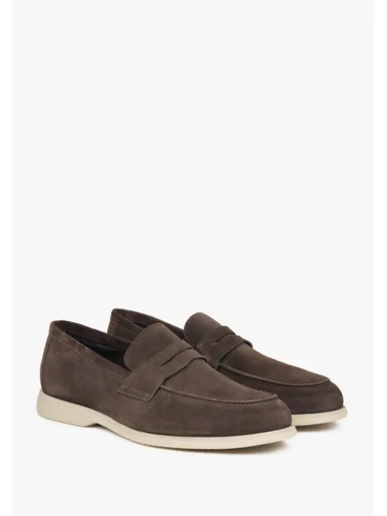 Estro Loafersy ER00117956 Brązowy
