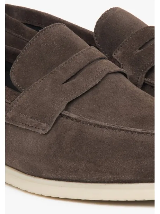 Estro Loafersy ER00117956 Brązowy