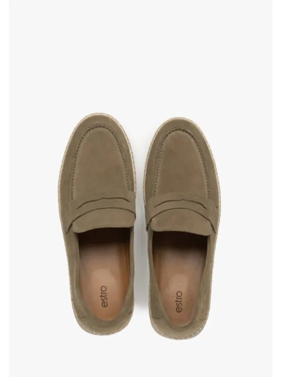 Estro Mokasyny ER00117030 Khaki