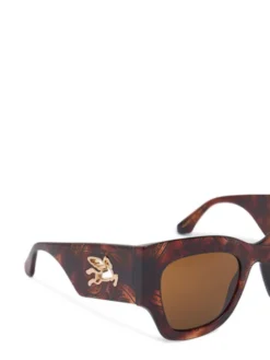 Etro Okulary przeciwsłoneczne 0076/S 207798 Brązowy