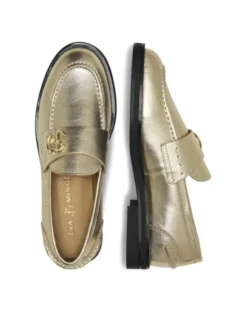 Eva Minge Loafersy MICHELLE-0107 Złoty