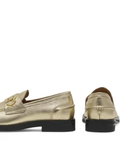 Eva Minge Loafersy MICHELLE-0107 Złoty