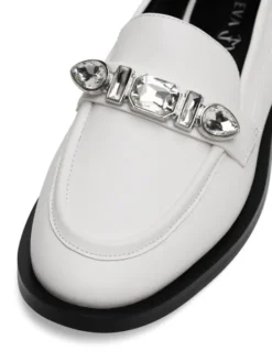 Eva Minge Loafersy WGA3289-1Z Biały