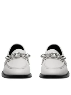 Eva Minge Loafersy WGA3289-1Z Biały