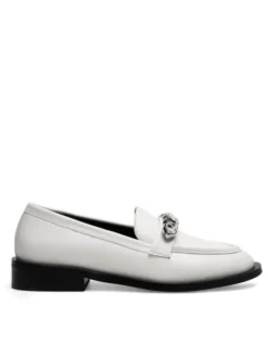Eva Minge Loafersy WGA3289-1Z Biały