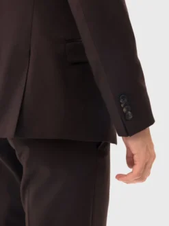Evenemen Garnitur Kast Brown Brązowy Slim Fit