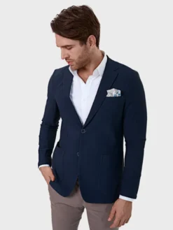 Evenemen Marynarka Alto Granatowy Slim Fit