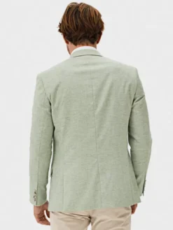 Evenemen Marynarka Passa Zielony Slim Fit