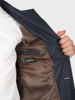 Evenemen Płaszcz przejściowy MARKIZ Granatowy Slim Fit