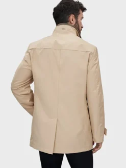 Evenemen Trencz LEONE CAMEL Beżowy Slim Fit