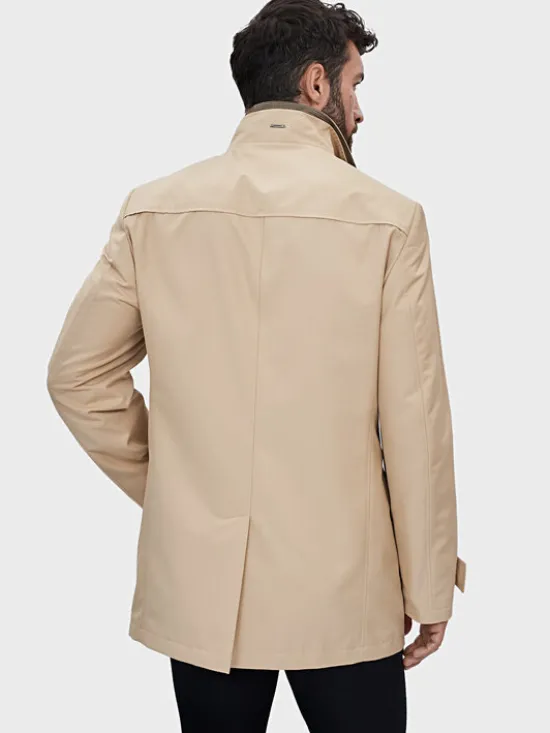 Evenemen Trencz LEONE CAMEL Beżowy Slim Fit