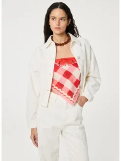 Fabienne Chapot Marynarka 6178-1486-102 Beżowy Loose Fit