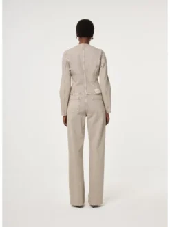 Fabienne Chapot Marynarka 6182-1256-98 Beżowy Slim Fit