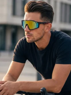 Feba Okulary przeciwsłoneczne ZF136M-481-8 Czarny