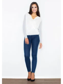 FIGL Bluzka M375 Szary Regular Fit
