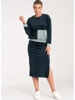 FIGL Komplet dresowy M1036 Granatowy Regular Fit