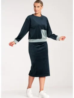 FIGL Komplet dresowy M1036 Granatowy Regular Fit