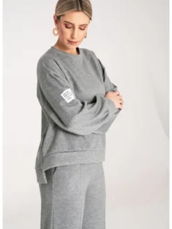 FIGL Komplet dresowy M1168 Szary Regular Fit