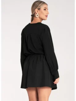 FIGL Koszula M1135 Czarny Regular Fit