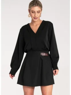 FIGL Koszula M1135 Czarny Regular Fit