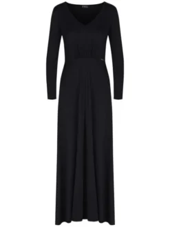 FIGL Sukienka M727 Czarny Regular Fit