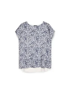 Fiorella Rubino Bluzka G00FL008723N0S1 Niebieski Regular Fit