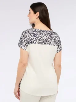 Fiorella Rubino Bluzka G00FL008723N0S1 Niebieski Regular Fit