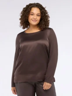 Fiorella Rubino Bluzka G248L008560N022 Brązowy Regular Fit