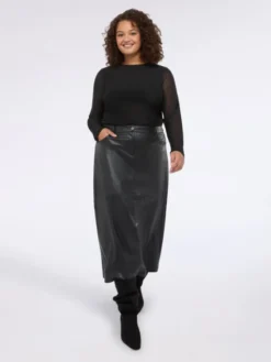 Fiorella Rubino Bluzka G004L008780N033 Czarny Regular Fit
