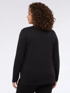 Fiorella Rubino Bluzka G251L008563N033 Czarny Regular Fit