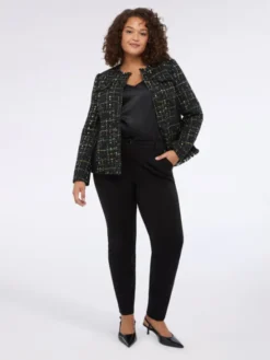 Fiorella Rubino Bluzka G251L008563N033 Czarny Regular Fit