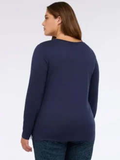 Fiorella Rubino Bluzka G251L008563N034 Niebieski Regular Fit