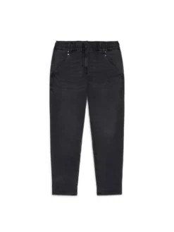 Fiorella Rubino Jeansy P403T004899N023 Czarny Boy Fit