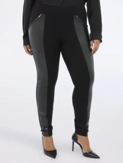 Fiorella Rubino Spodnie materiałowe P714L002240N033 Czarny Skin Fit