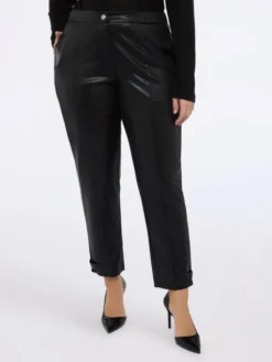 Fiorella Rubino Spodnie materiałowe P703L002326N0Z3 Czarny Regular Fit