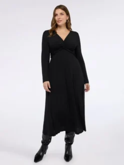 Fiorella Rubino Sukienka wieczorowa 7054T001730N033 Czarny Regular Fit